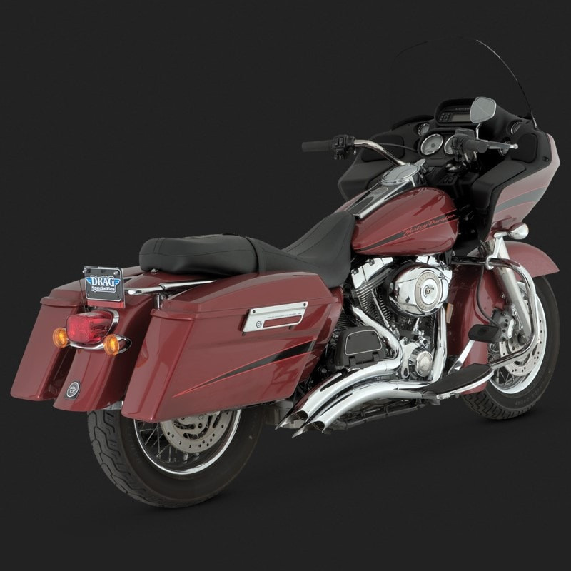 VANCE HINES BIG RADIUS CHROME HARLEY TOURING