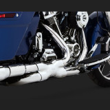 COLLETTORI VANCE HINES CROMATI POWER DUAL HARLEY TOURING 17-21- DETAIL