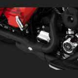 VANCE HINES POWER DUAL BLACK HEADPIPE HARLEY TOURING 17-21- DETAIL
