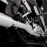 VANCE HINES DRESSER DUAL CHROME HARLEY TOURING HEADPIPES 95-08 - DETAIL