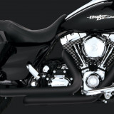 COLLETTORI VANCE HINES DRESSER DUAL BLACK HARLEY TOURING 09-16 - DETTAGLIO 2