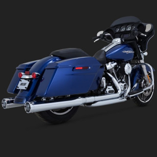 TERMINALI VANCE HINES MONSTER ROUND CHROME HARLEY TOURING