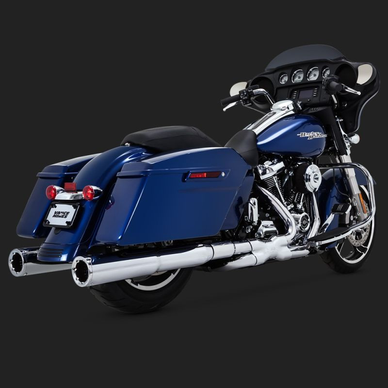 TERMINALI VANCE HINES HI-OUTPUT SLIP-ON PER HARLEY TOURING 17-21