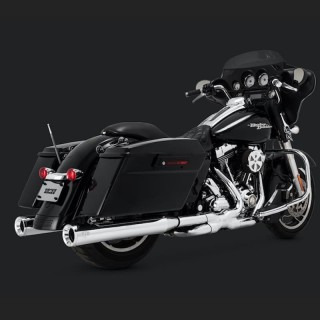 VANCE HINES ELIMINATOR 400 CHROME SLIP-ON MUFFLER HARLEY TOURING 95-16