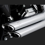 SCARICHI VANCE HINES SHORTSHOTS STAGGERED CHROME PER HARLEY SOFTAIL 86-11 - DETAIL 2