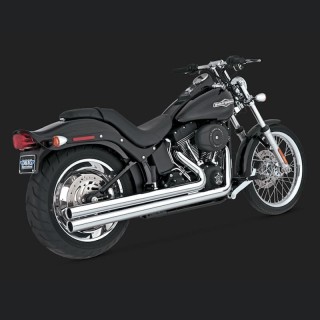 SCARICHI VANCE HINES BIG SHOTS LONG CHROME HARLEY SOFTAIL 86-11