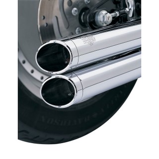 16917 SLASH CUT END CAPS FOR VANCE HINES MUFFLERS