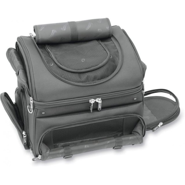 SADDLEMEN PC3200C CONVERTIBLE PET CARRIER - MESH PANEL