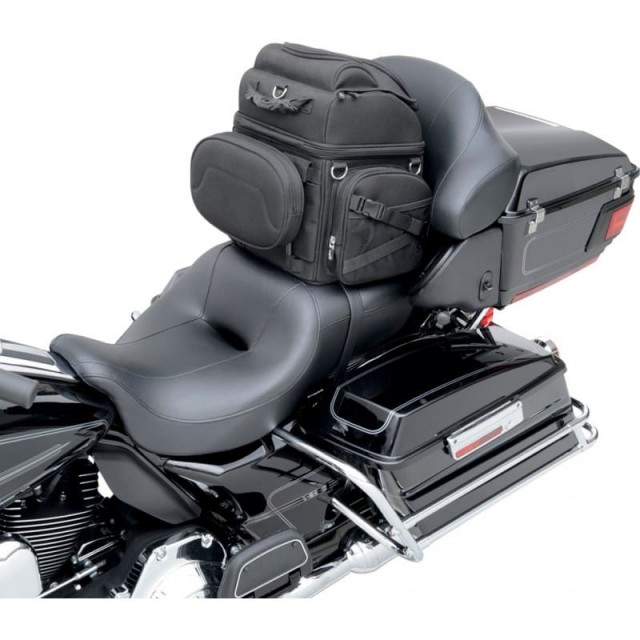 BORSA SEDDLEMEN BR1800 BACK SEAT SISSY BAR BAG - HARLEY TOURING