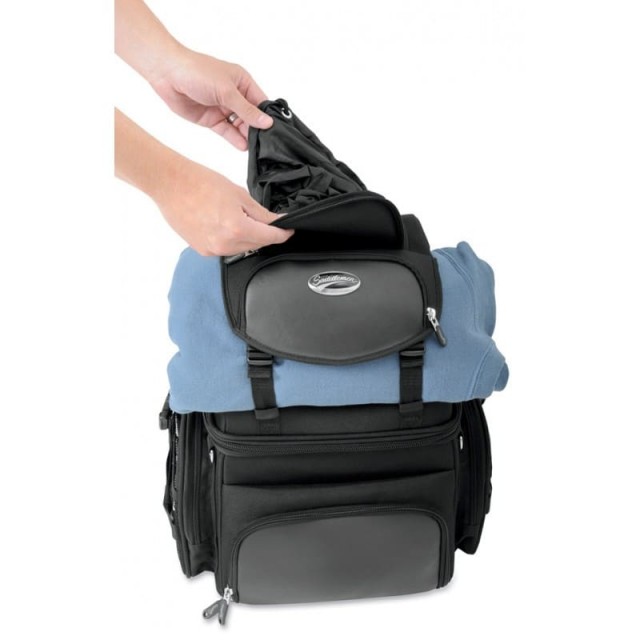 BORSA SEDDLEMEN BR1800 BACK SEAT SISSY BAR BAG - DETTAGLIO