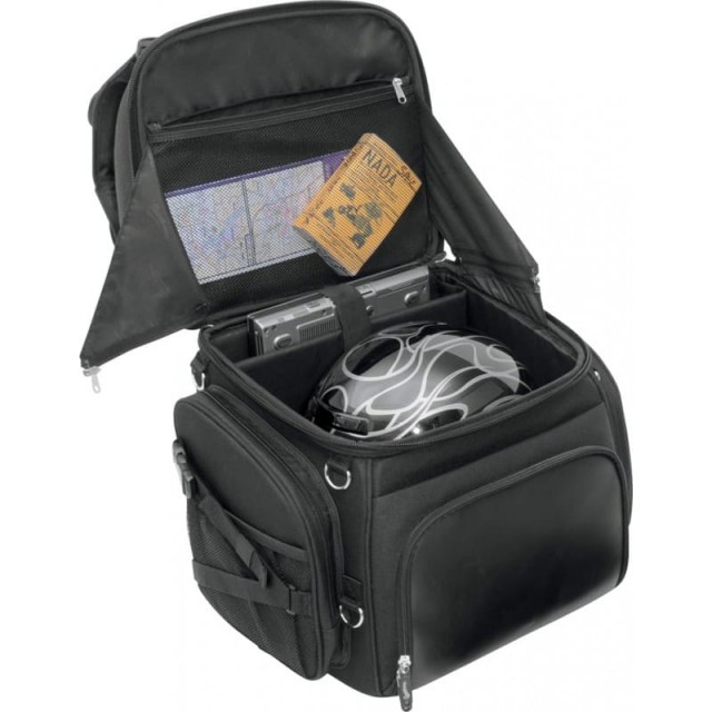 BORSA SADDLEMEN BR3400 BACK SEAT SISSY BAR BAG - VANO PRINCIPALE