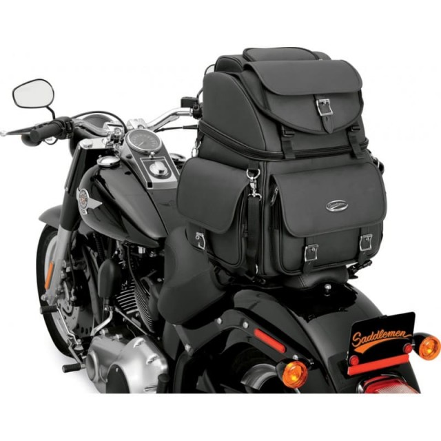 BORSA SADDLEMEN BR340EX BACK SEAT SISSY BAR BAG - FISSAGGIO MOTO 2