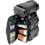 SADDLEMEN BR2200 SISSY BAR BAG - SIDE OPENING