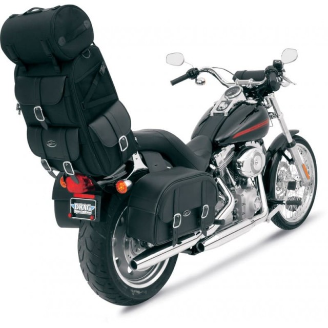 BORSA SADDLEMEN DELUXE SISSY BAR S3500 BAG - MONTAGGIO MOTO