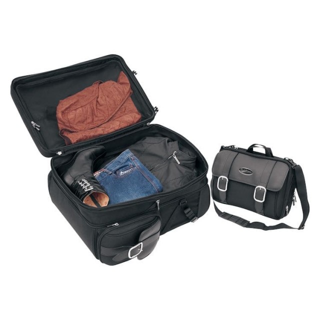 BORSA SADDLEMEN S3200DE DELUXE EXPANDABLE SISSY BAR BAG - INTERNO