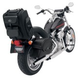SADDLEMEN S2200E EXPANDABLE SISSY BAR BAG - MOTORCYCLE FIX