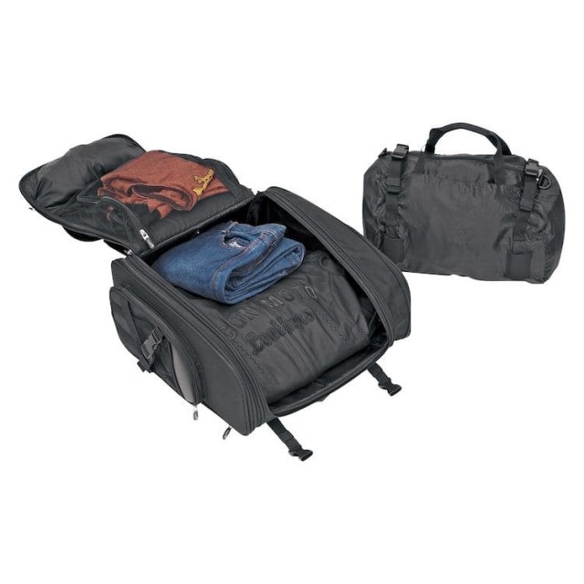 BORSA SADDLEMEN S2200E EXPANDABLE SISSY BAR BAG - INTERNO