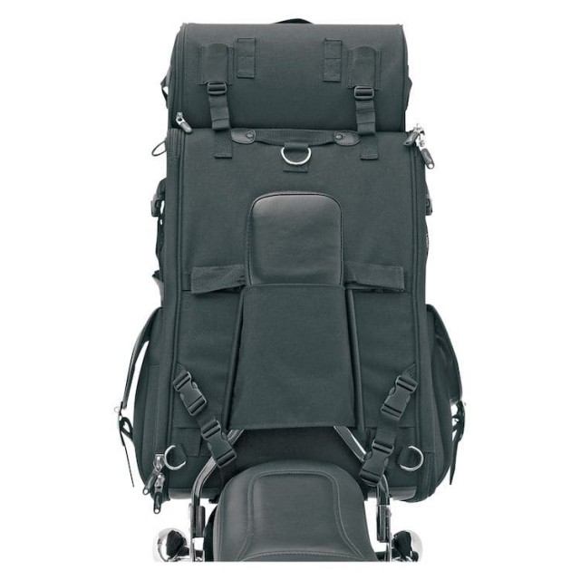 SADDLEMEN S2200E EXPANDABLE SISSY BAR BAG - SISSY BAR FIXING