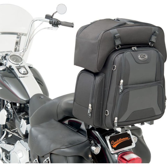 SADDLEMEN FTB3600 SISSY BAR BAG - SISSY BAR MOUNT