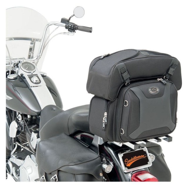 BORSA SADDLEMEN FTB2500 SISSY BAR BAG - FISSAGGIO SISSY BAR