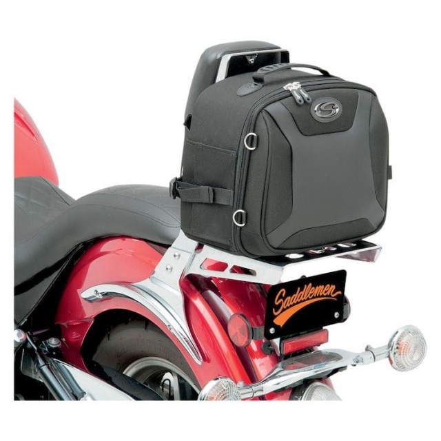 BORSA SADDLEMEN FTB1000 SPORT SISSY BAR BAG - FISSAGGIO SISSY BAR