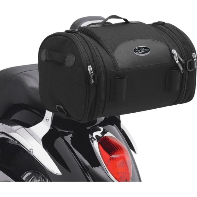 SADDLEMEN DELUXE ROLL BAG R1300LXE - SISSY BAR MOUNT 2
