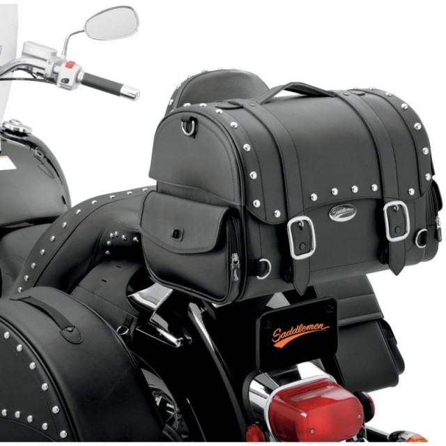 SADDLEMEN EXPRESS DESPERADO TRUNK BAG - SISSY BAR MOUNT