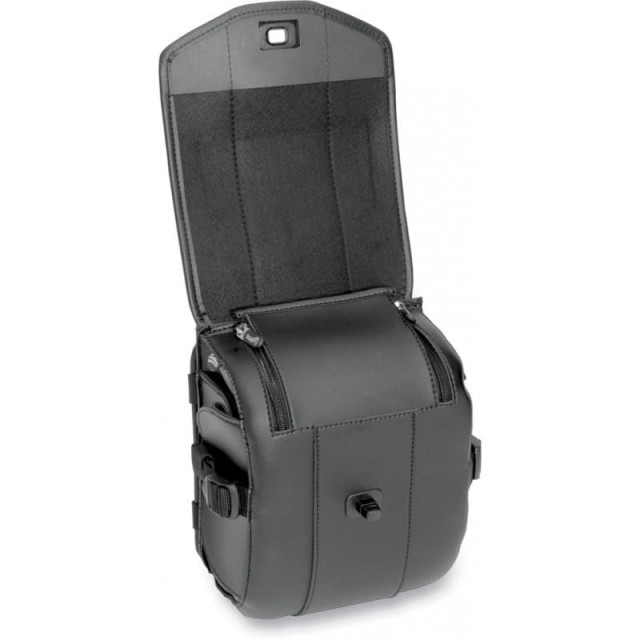 SADDLEMEN CRUIS'N DELUXE SISSY BAR BAG - WEATHER FLAP