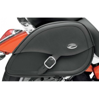 SADDLEMEN DRIFTER RIGID-MOUNT SPECIFIC-FIT TEARDROP SADDLEBAGS DYNA 99-17