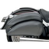 SADDLEMEN CRUIS'N DELUXE SLANT SADDLEBAG SET - MOTORCYCLE MOUNT