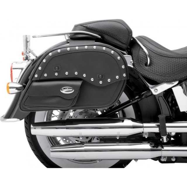 SADDLEMEN EXPRESS DESPERADO POUCH LARGE SIDEBAGS - MOTORCYCLE MOUNT