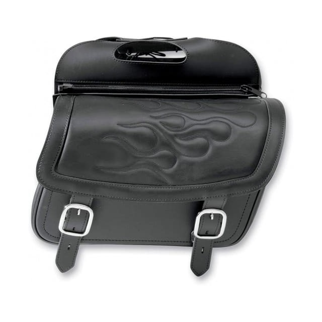 BORSE LATERALI SADDLEMEN HIGHWAYMAN TATTOO MEDIUM - BLACK