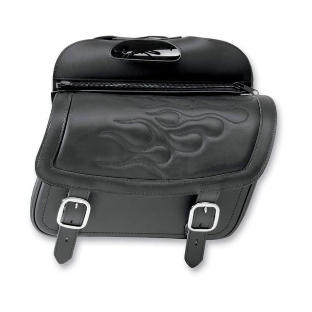 BORSE LATERALI SADDLEMEN HIGHWAYMAN TATTOO JUMBO - BLACK