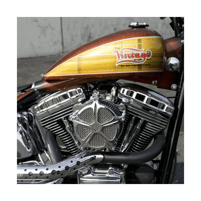 FILTRO ARIA RSD VENTURI SPEED 5 AIR CLEANER CHROME 2000 - DETTAGLI 2