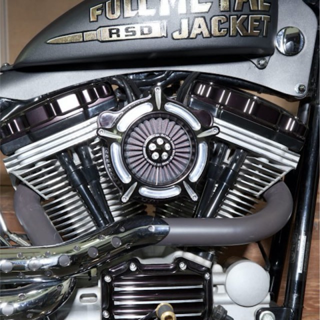 RSD TURBINE AIR CLEANER CONTRAST CUT 2038 - DETAIL 2