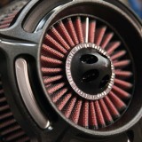 RSD TURBINE AIR CLEANER BLACK OPS 2037 - DETAIL