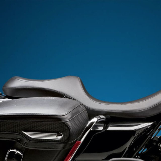 SELLA LE PERA VILLAIN SMOOTH SEAT HARLEY FLHT-FLTR 02-07 - LATO