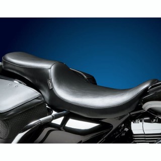 LE PERA SILHOUETTE SMOOTH 2 UP SEAT HARLEY TOURING FLHR 02-07