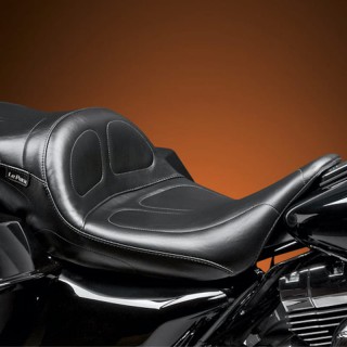 SELLA LE PERA MAVERICK STITCH SEAT HARLEY TOURING 08-21