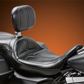 LE PERA MAVERICK STITCH LONG LEGS SEAT WITH BACKREST HARLEY TOURING 2008-2021