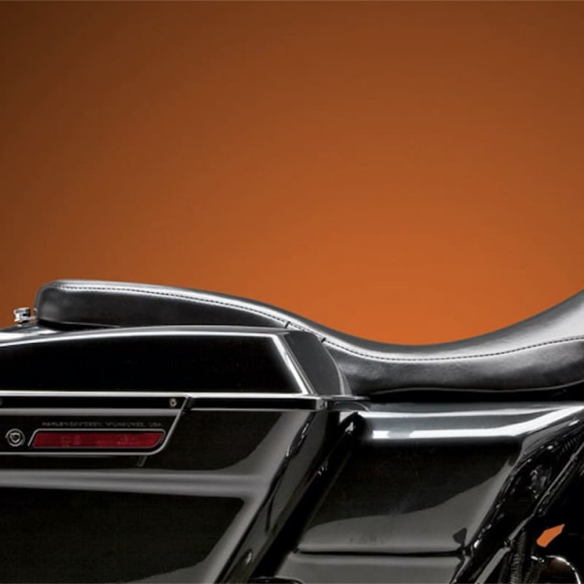SELLA LE PERA COBRA SMOOTH FULL LENGTH TWO UP SEAT HARLEY TOURING 08-21 - LATO