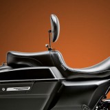 LE PERA DAYTONA TWO UP SMOOTH SEAT WITH BACKREST HARLEY TOURING 08-21 - SIDE