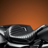 LE PERA STUBS CAFE SOLO SMOOTH SEAT HARLEY TOURING 2008-2021
