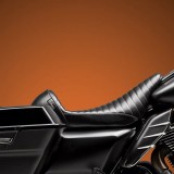 LE PERA STUBS CAFE SOLO SMOOTH SEAT HARLEY TOURING 2008-2021