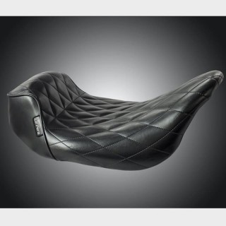 SELLA LE PERA SPROKET DIAMOND SOLO SEAT HARLEY TOURING 08-21