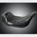 SELLA LE PERA SPROKET DIAMOND SOLO SEAT HARLEY TOURING 08-21