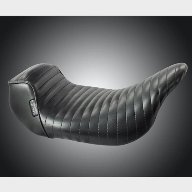 SELLA LE PERA SPROKET PLEATED SOLO SEAT HARLEY TOURING 08-21