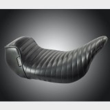 SELLA LE PERA SPROKET PLEATED SOLO SEAT HARLEY TOURING 08-21