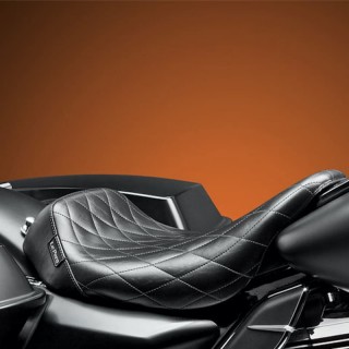 SELLA LE PERA BARE BONES DIAMOND SEAT HARLEY TOURING 08-21