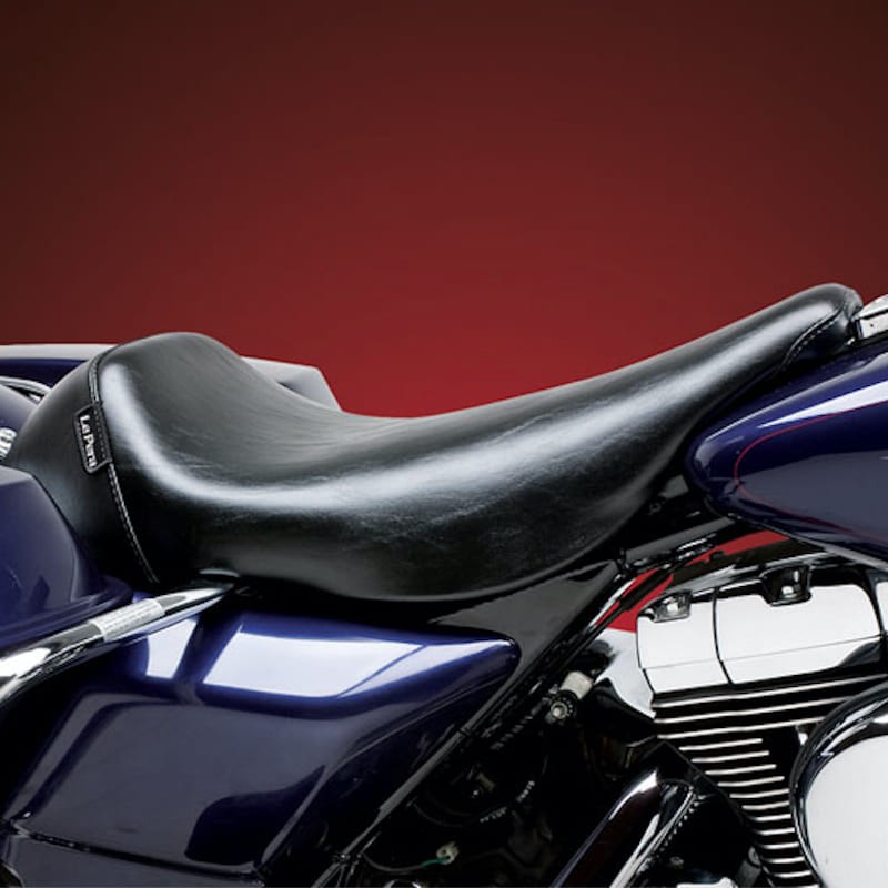 SELLA LE PERA BARE BONES SMOOTH SEAT HARLEY ELECTRA GLIDE 97-01